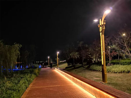 步道庭院灯设计注意事项及实景图