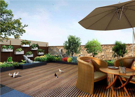 屋顶花园实景图1