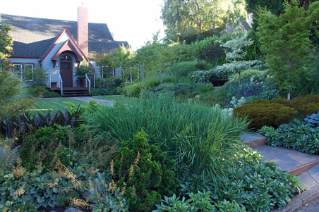 独栋别墅花园设计要点及花园实景图欣赏
