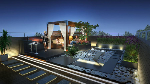 上海屋顶花园施工工艺及具体的施工步骤